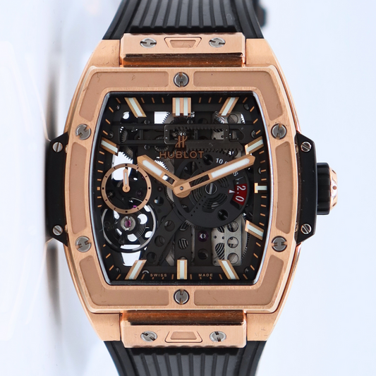 Hublot Spirit of Big Bang Meca-10 King Gold 45mm Skeletonized Dial 614.OX.1180.RX