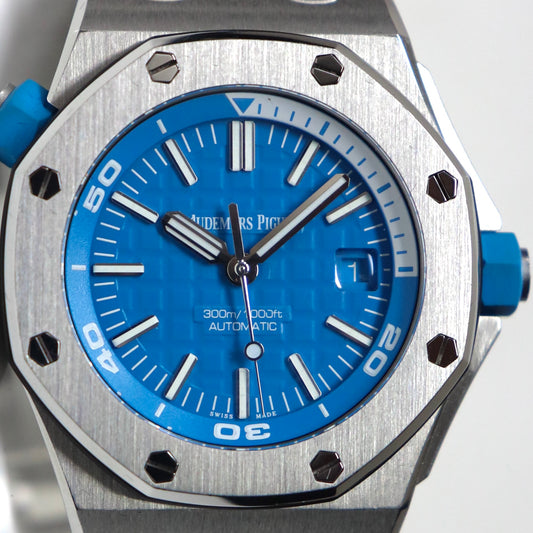 Audemars Piguet Royal Oak Diver Turquoise 15710ST.OO.A032CA.01