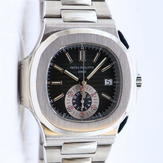 Patek Philippe Nautilus Chronograph 40.5mm Blue Dial 5980/1A-001