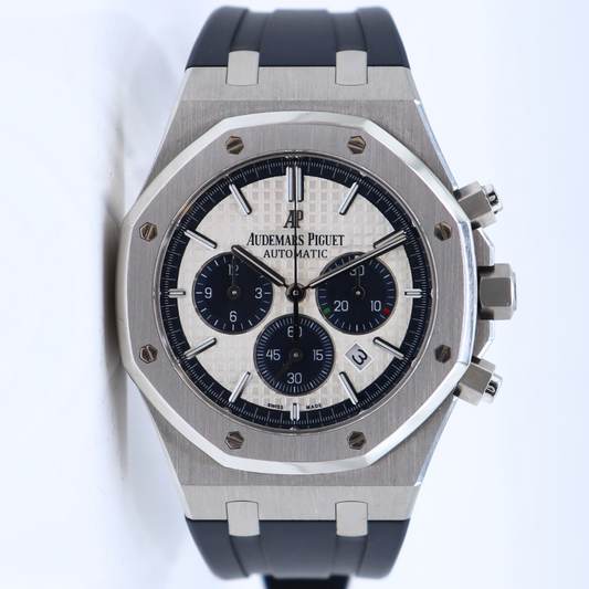 Audemars Piguet Royal Oak Chronograph "Pride of Italy" 1 of 500 Limited Edition White Dial Stainless Steel 26326ST.OO.D027CA.01