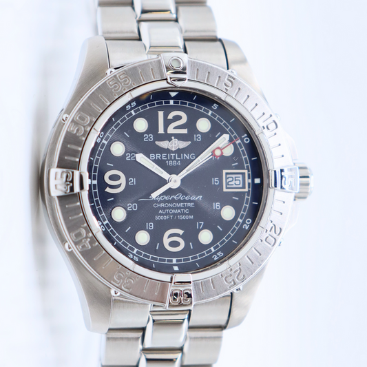 Breitling Superocean Automatic 42mm Black Dial A17360-108