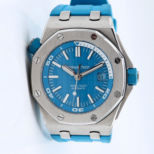 Audemars Piguet Royal Oak Offshore Diver Turquoise 15710ST.OO.A032CA.01