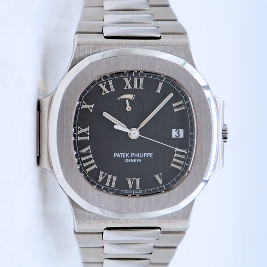 Patek Philippe Certified Pre-owned Nautilus Jumbo Power Reserve “Comet” Black Dial 3710/1A-001