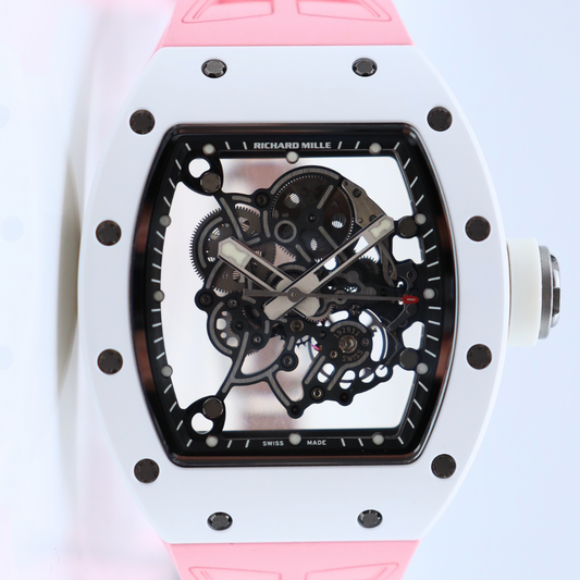 Richard Mille RM-055 Bubba Watson White Ceramic Skeleton
