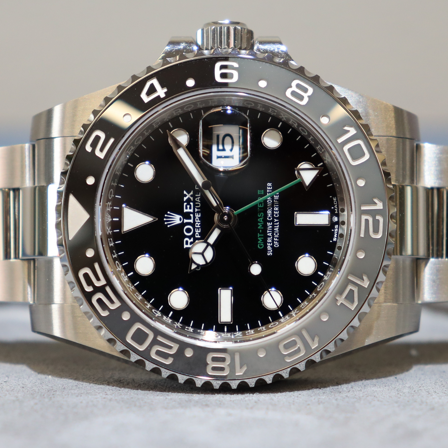 Rolex GMT-Master II “Bruce Wayne” 126710GRNR