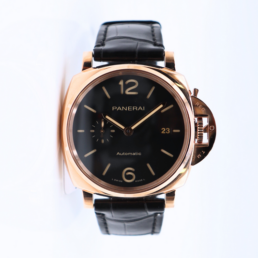 Panerai Luminor Due Goldtech 42mm Black Dial Rose Gold PAM01041