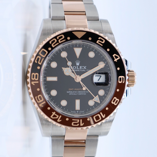 Rolex GMT-Master II Two-Tone Gold ROOT-BEER 40mm 126711CHNR