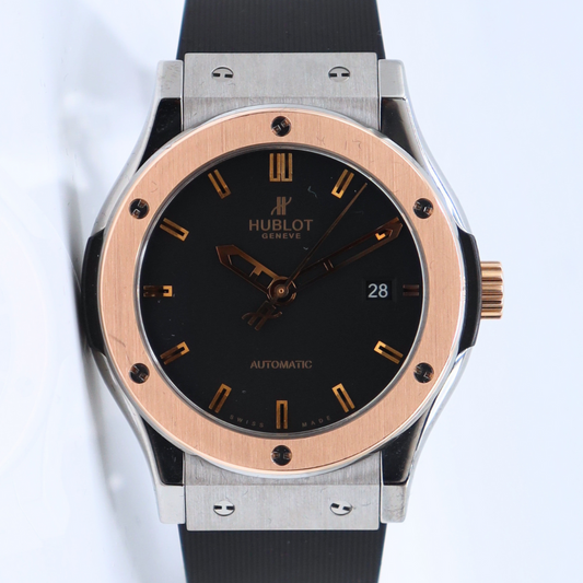 Hublot Classic Fusion Titanium King Gold 45mm Black Dial 511.NO.1181.LR