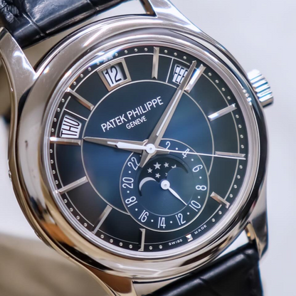 Patek Philippe Annual Calendar Blue Dial 40mm 5205G-013