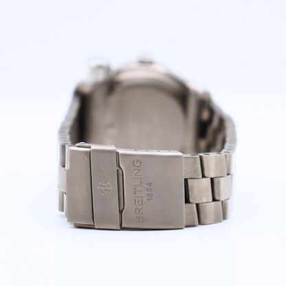 Breitling Emergency Titanium Digital Analog 43mm Black Dial E76321