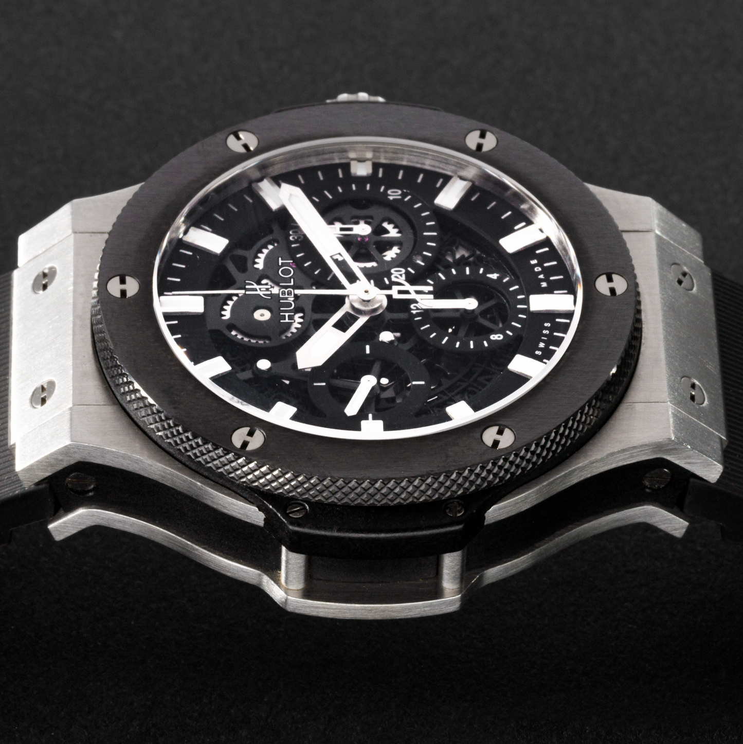 Hublot Big Bang Aero Ceramic Black Dial 44mm 311.SM.1170.GR