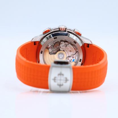 Patek Philippe Aquanaut Black Dial Orange Hand 5968A-001