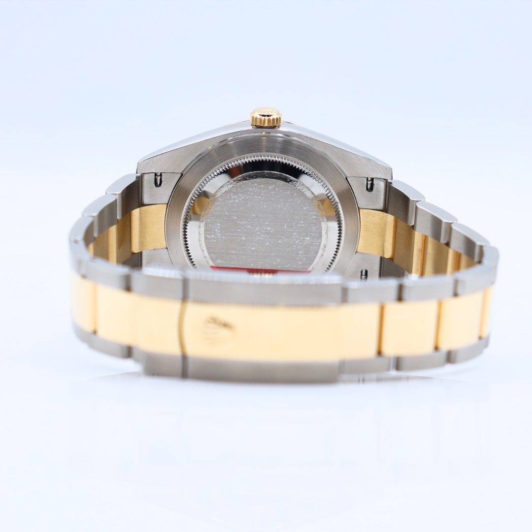 Rolex Two Tone Datejust 41mm Champagne Stick Dial 126333