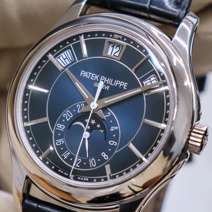 Patek Philippe Annual Calendar Blue Dial 40mm 5205G-013