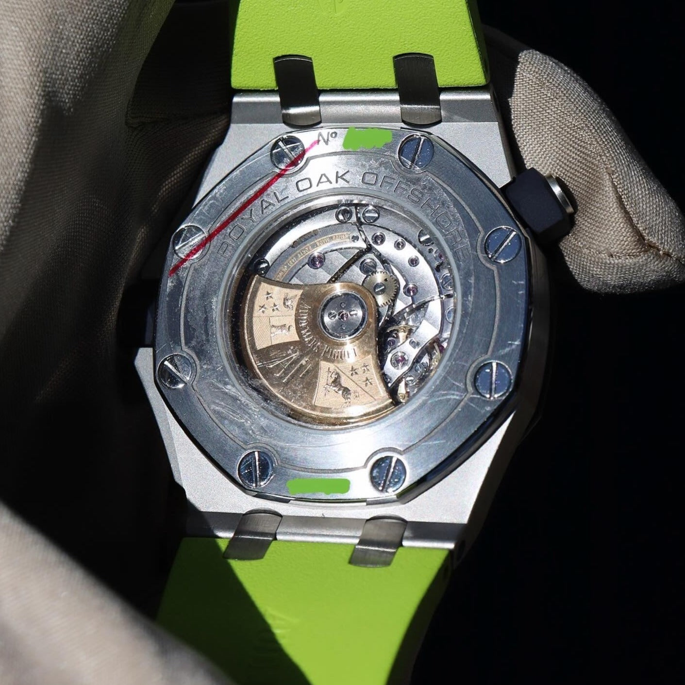 Audemars Piguet Royal Oak Offshore Diver "Lime Green" 15710ST.OO.A038CA.01