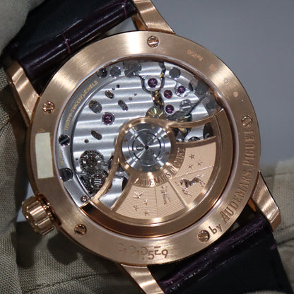 Audemars Piguet Code 11.59 Rose Gold Smoked Purple Dial 15210OR.OO.A616CR.01