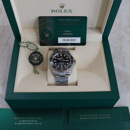 Rolex Submariner 41mm Black Ceramic Bezel 124060