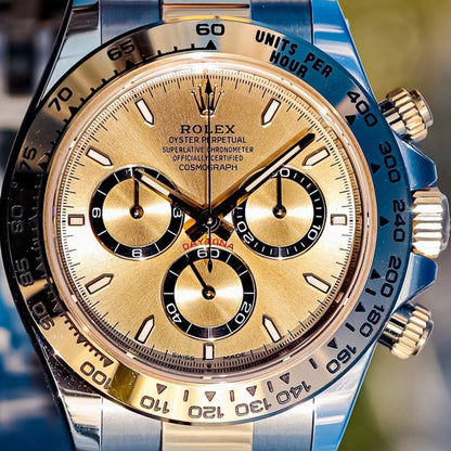 Rolex New 2024 Daytona 40mm Two-Tone Champagne Dial 126503