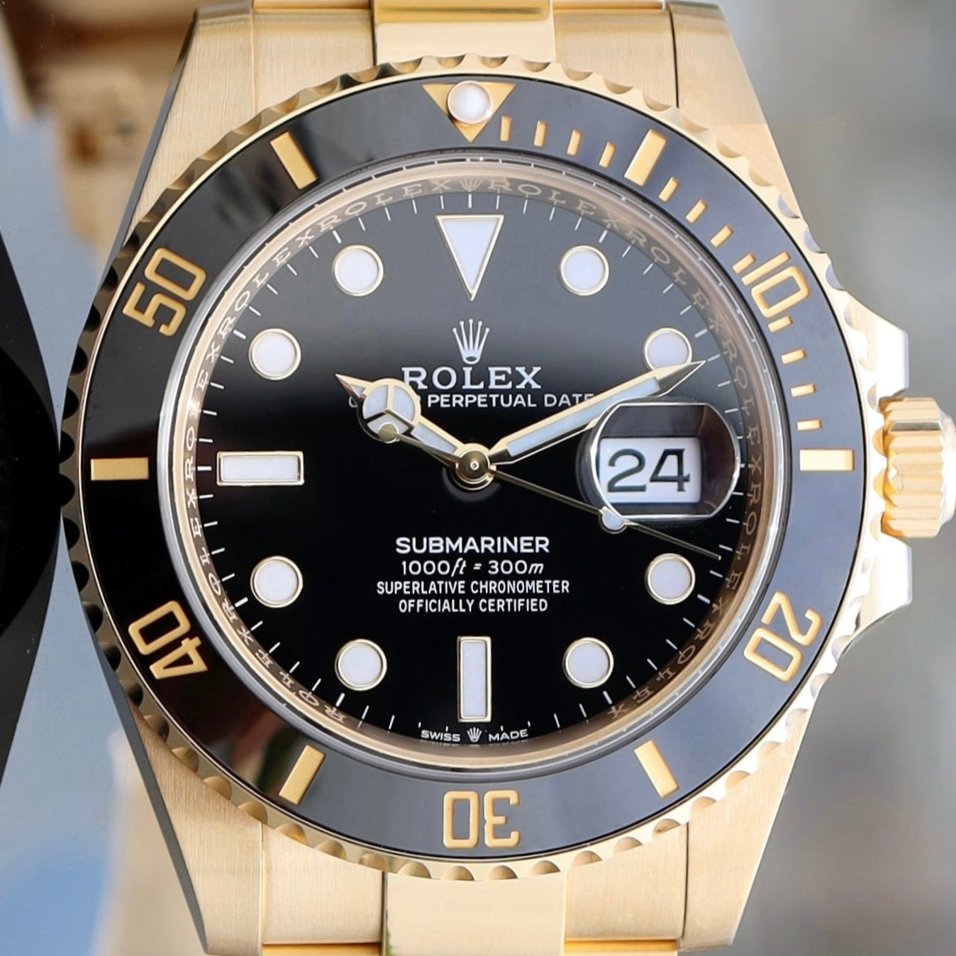 Rolex Yellow Gold Submariner Date 126618LN