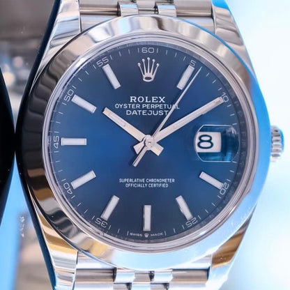 Rolex Datejust 41 Blue Dial 126300