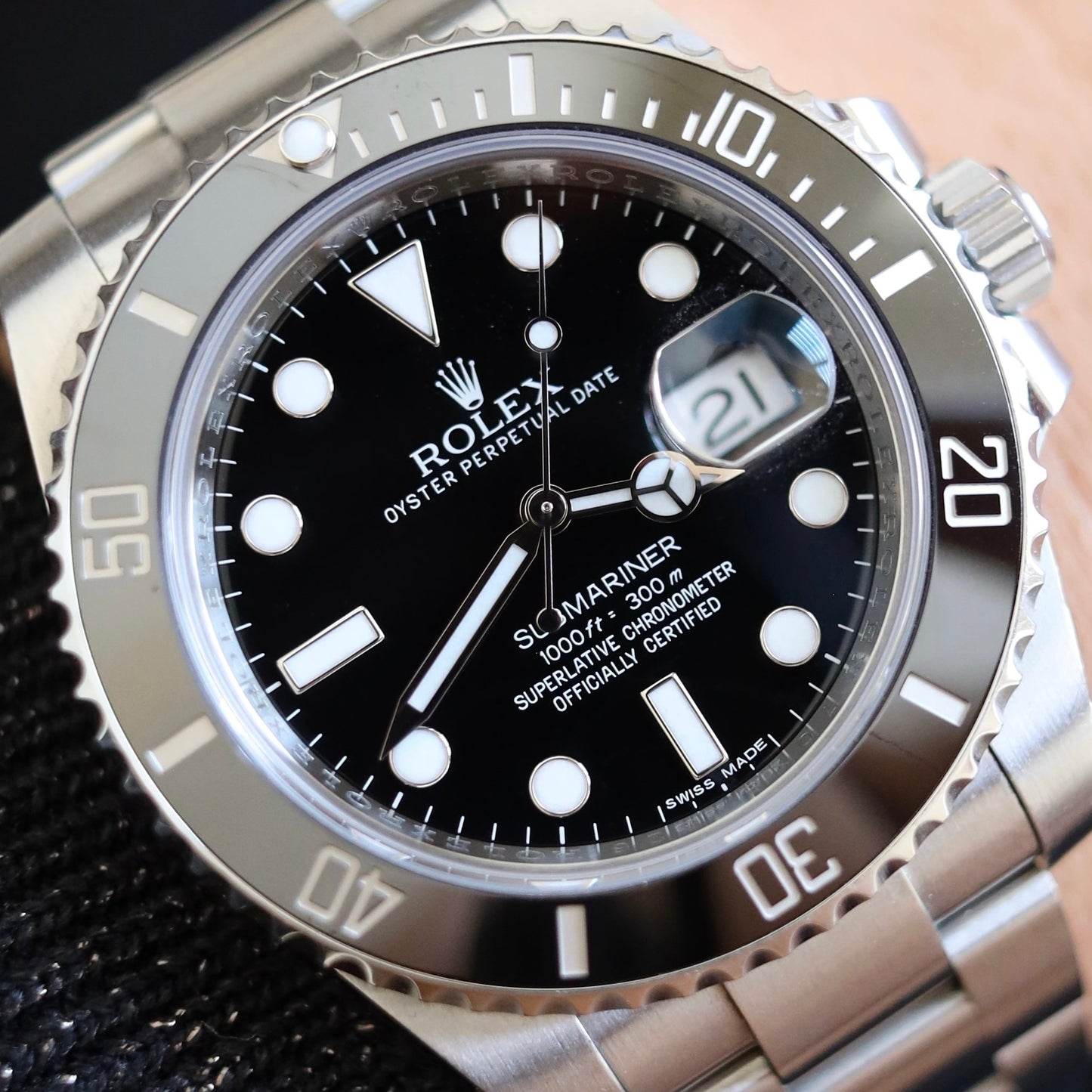 Rolex Submariner Date Black Dial 116610LN