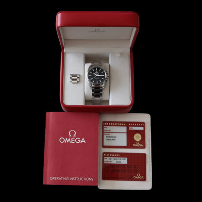 Omega Seamaster Aqua Terra 150M Black Dial 231.10.42.21.01.003