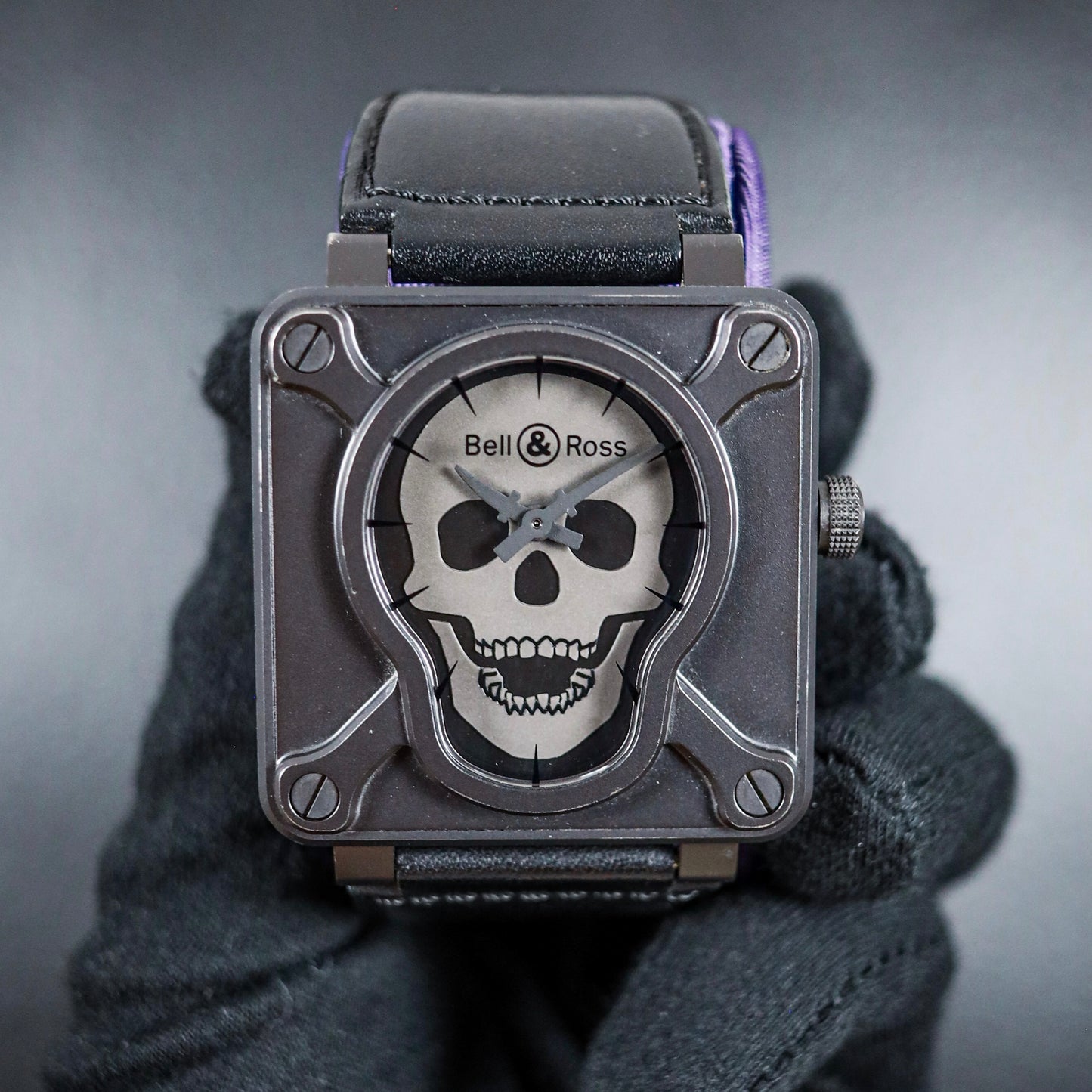 Bell & Ross Airborne Skull & Crossbones Limited to 500PCS Worldwide BR01-92-SA